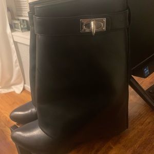 Size 37 Givenchy shark lock boots